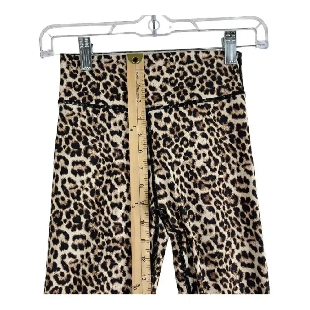 ZYIA Active Scrunchy What Leopard Brilliant Leggings 4 - Picture 7 of 10